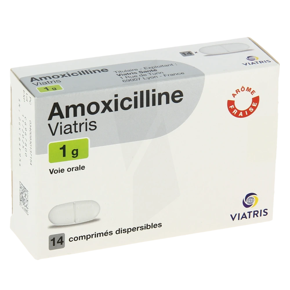amoxicilline mylan generique de quoi