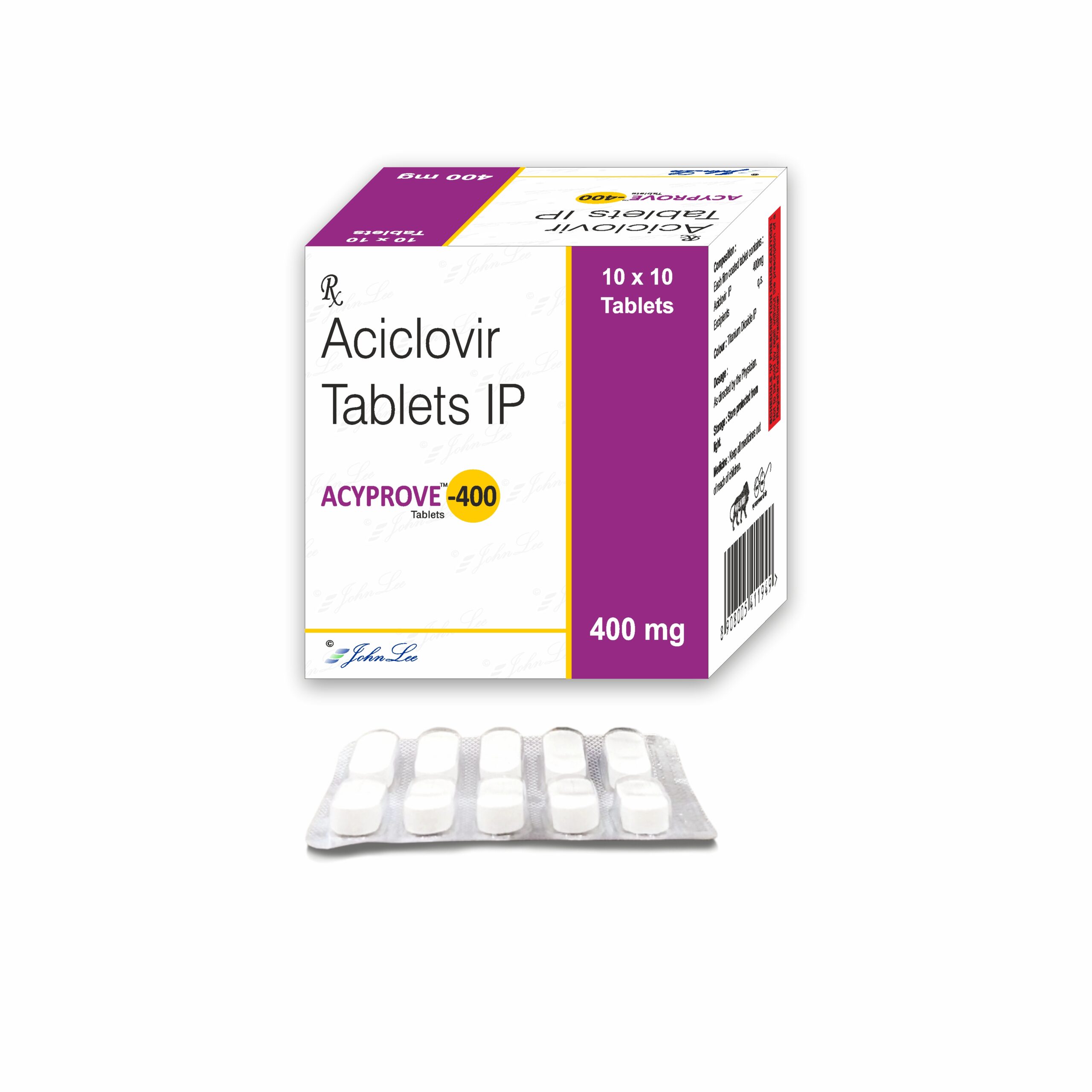 aciclovir 400mg
