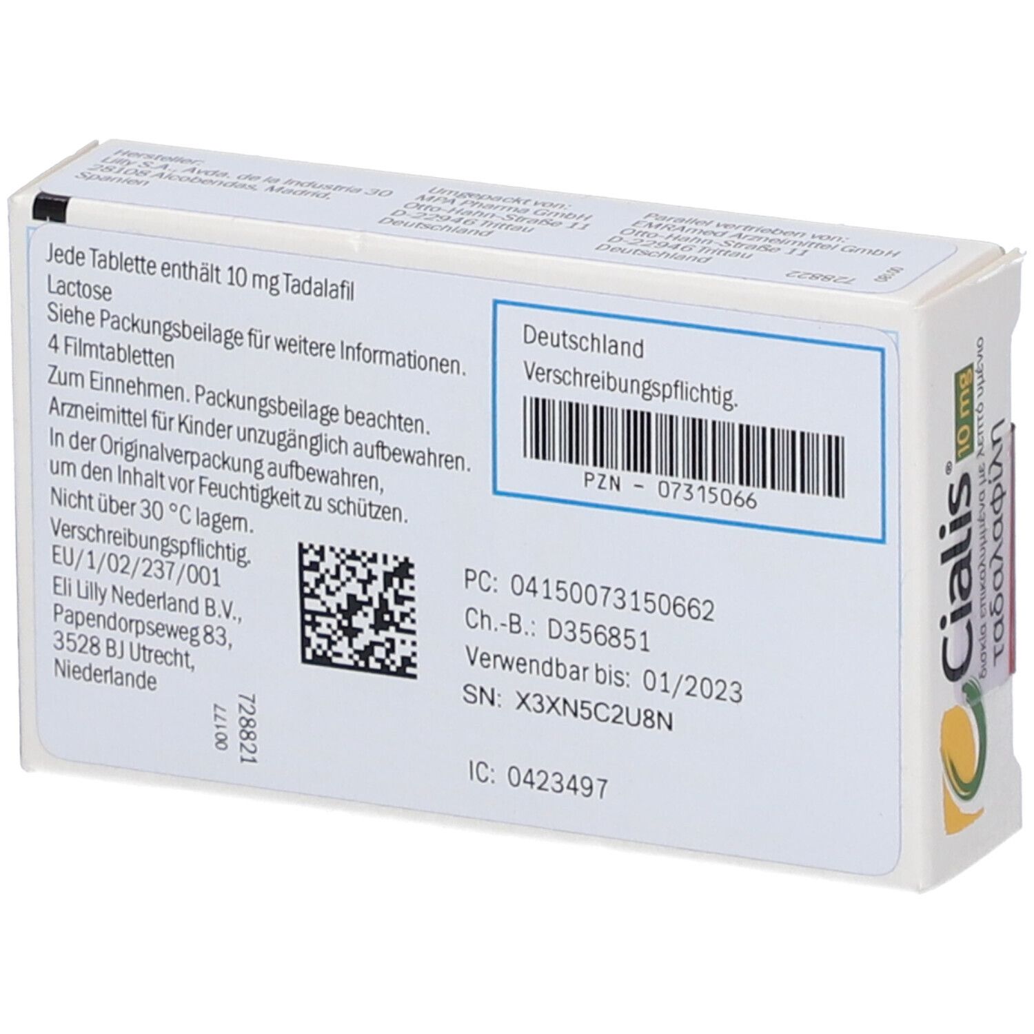 Cialis 10mg Prix En Pharmacie