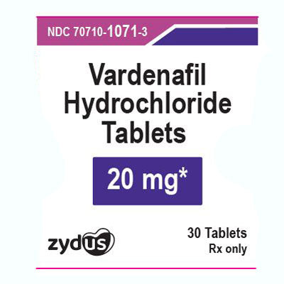 Vardenafil aristo 20 mg