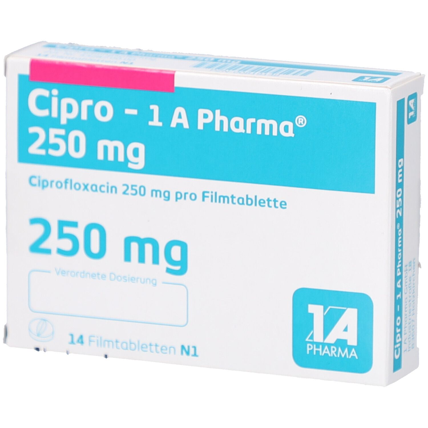ciprofloxacin 1a 250 mg