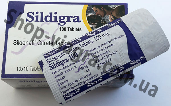 Sildigra sildenafil citrate 100mg