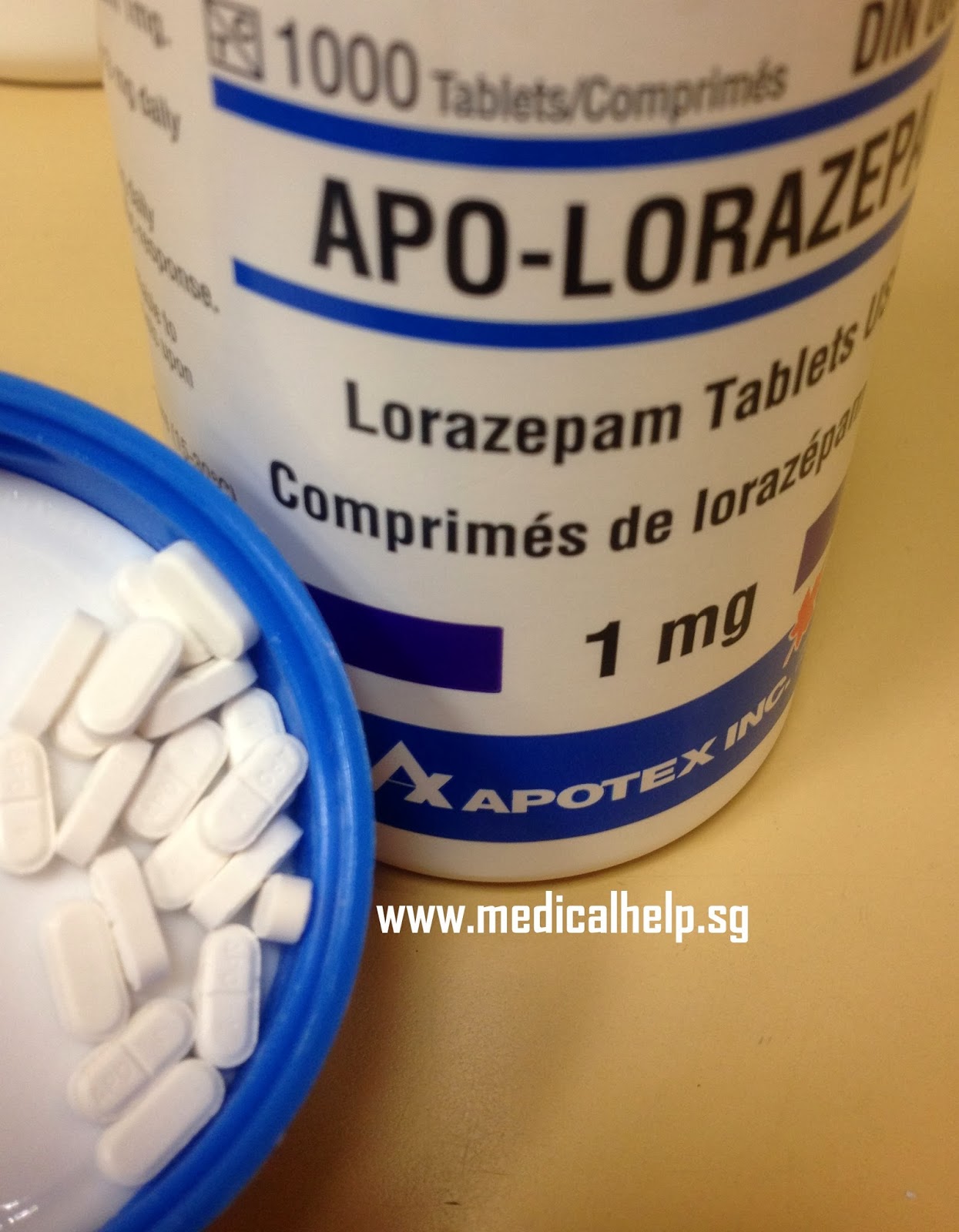Lorazepam de 2mg