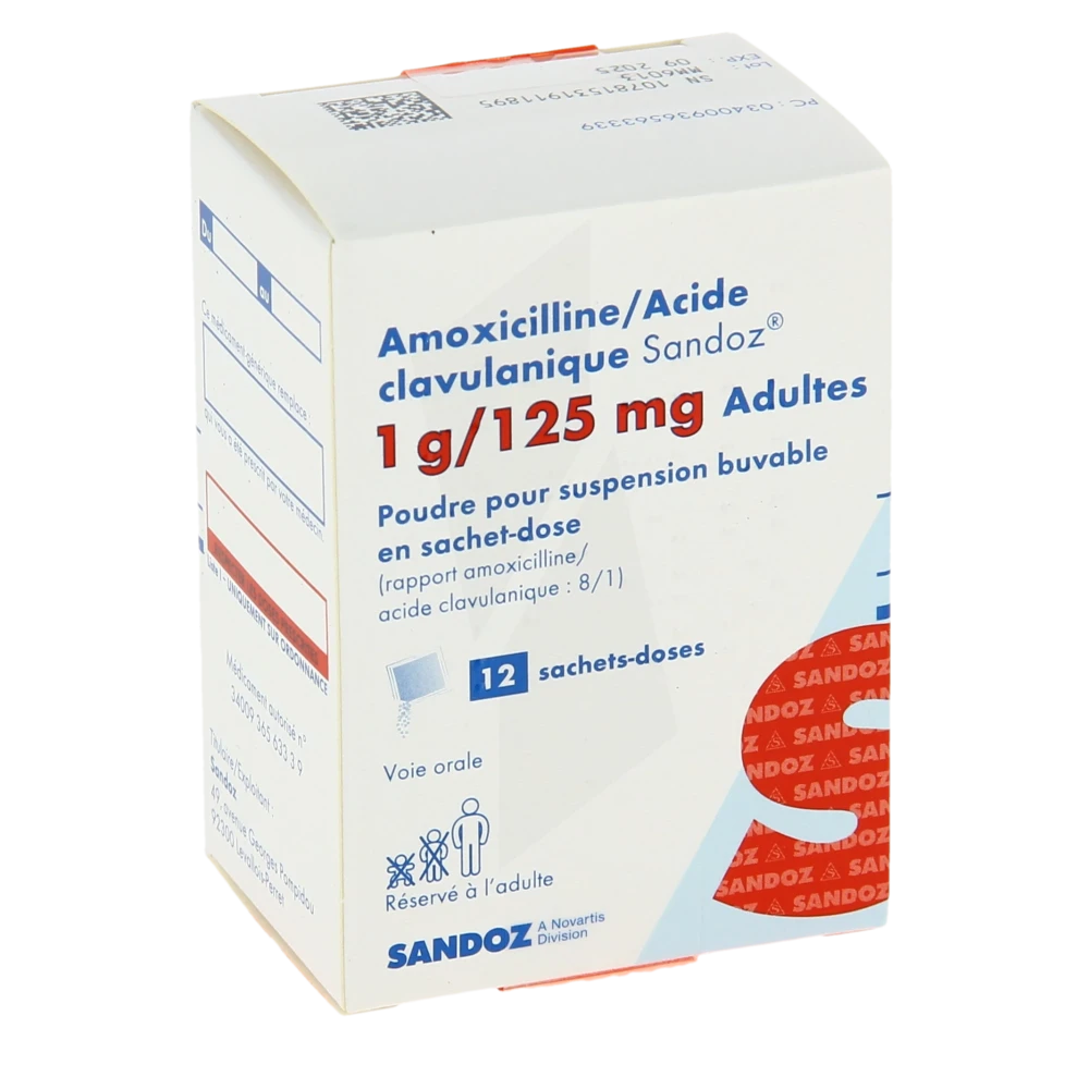 Amoxicilline le moins cher