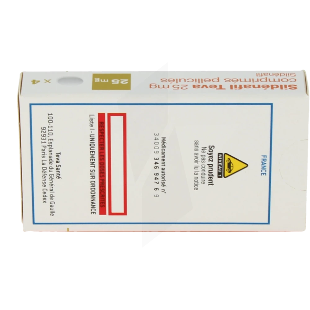 sildenafil teva achat