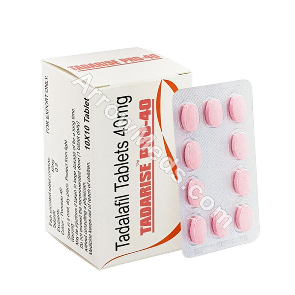 Tadarise 40 mg tadalafil