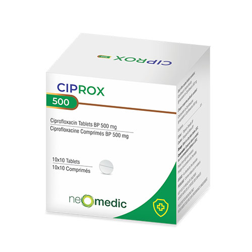 Ciprofloxacin 500 mg hcl