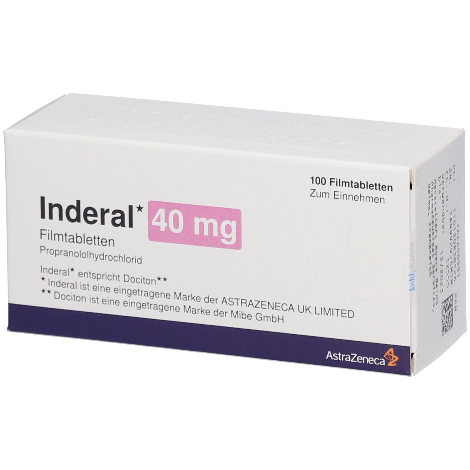 Inderal générique
