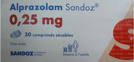 alprazolam 0.25 prix