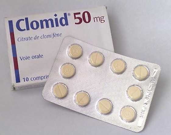 Clomiphene pilules