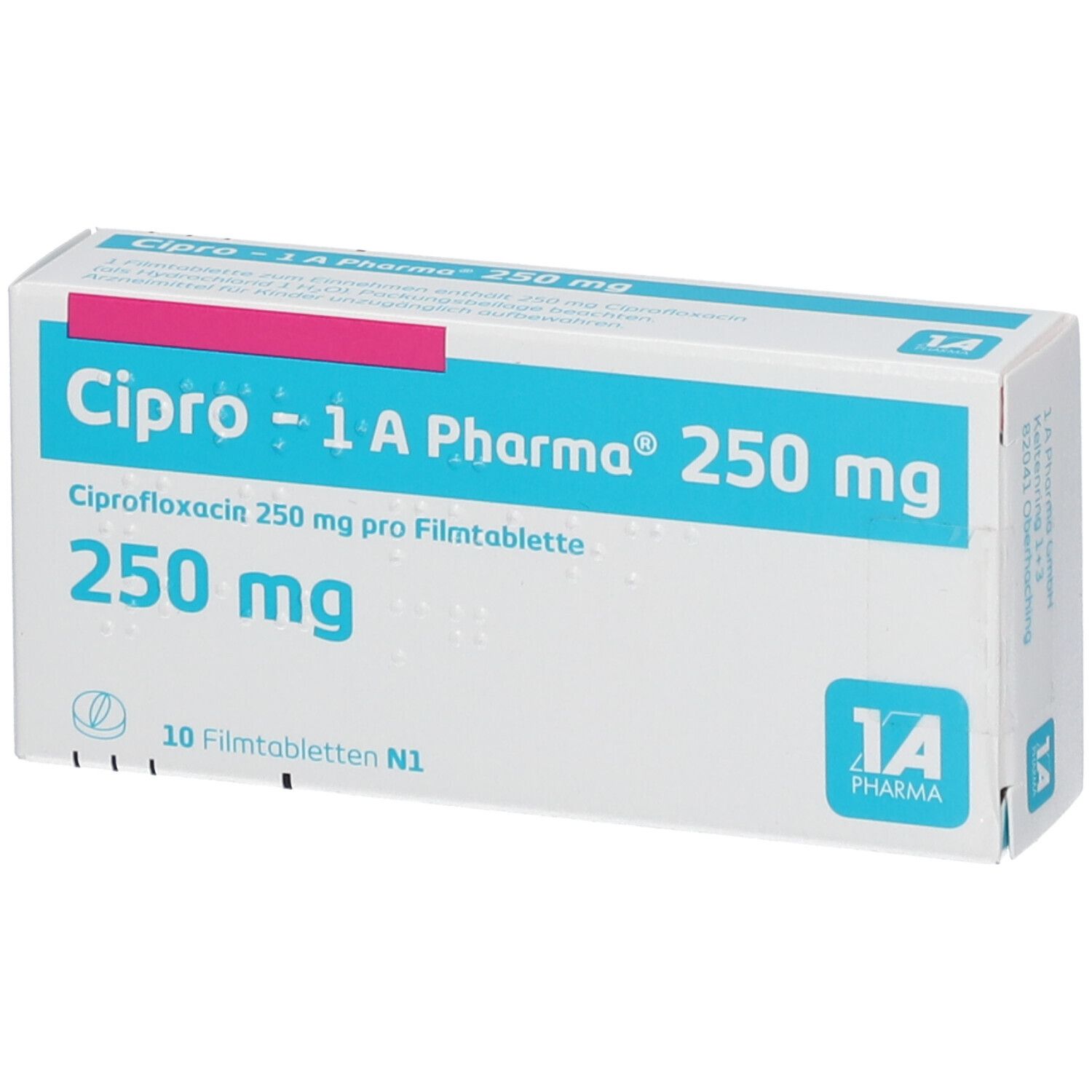 Ciprofloxacin 250 mg n1