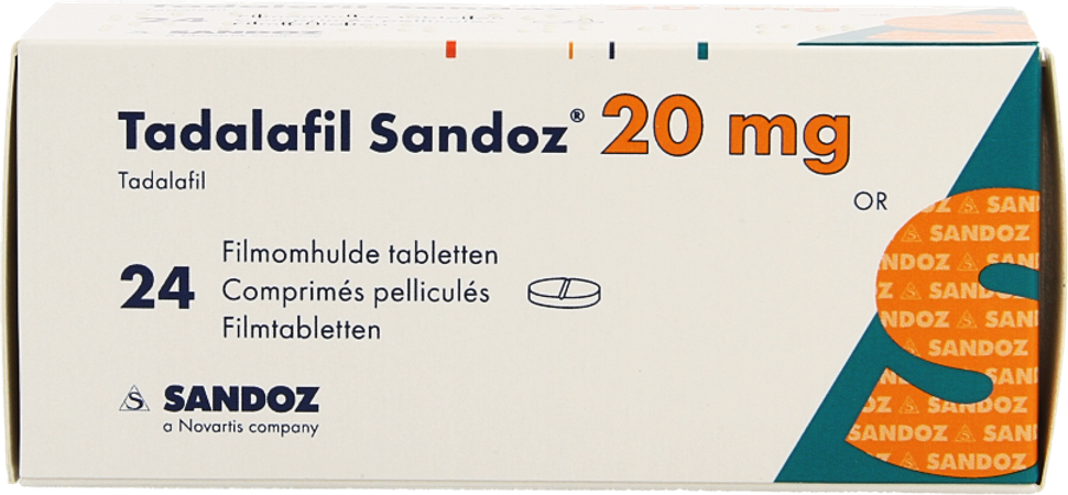 Tadalafil sandoz 20 mg