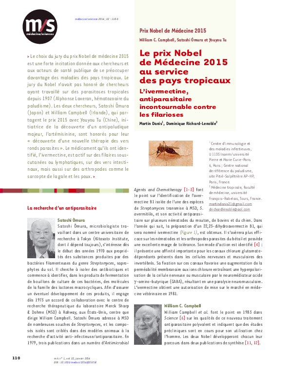 mectizan prix