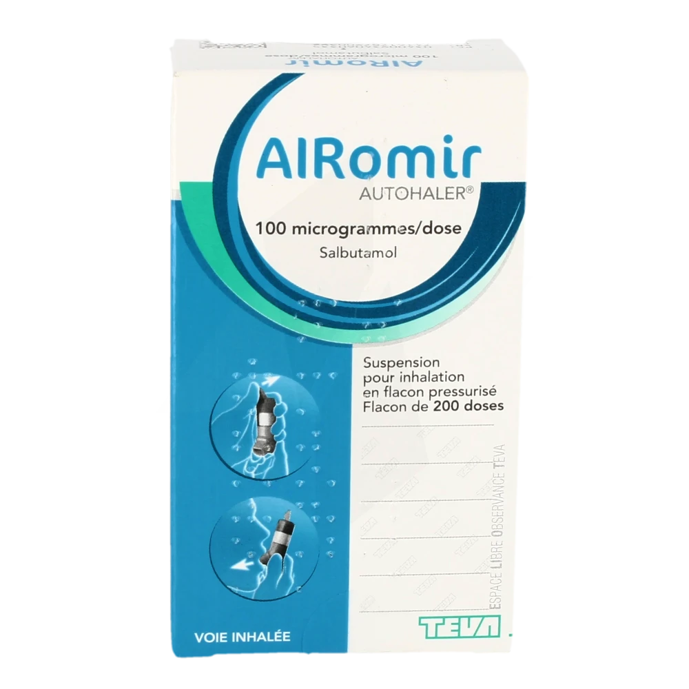 Le prix du salbutamol
