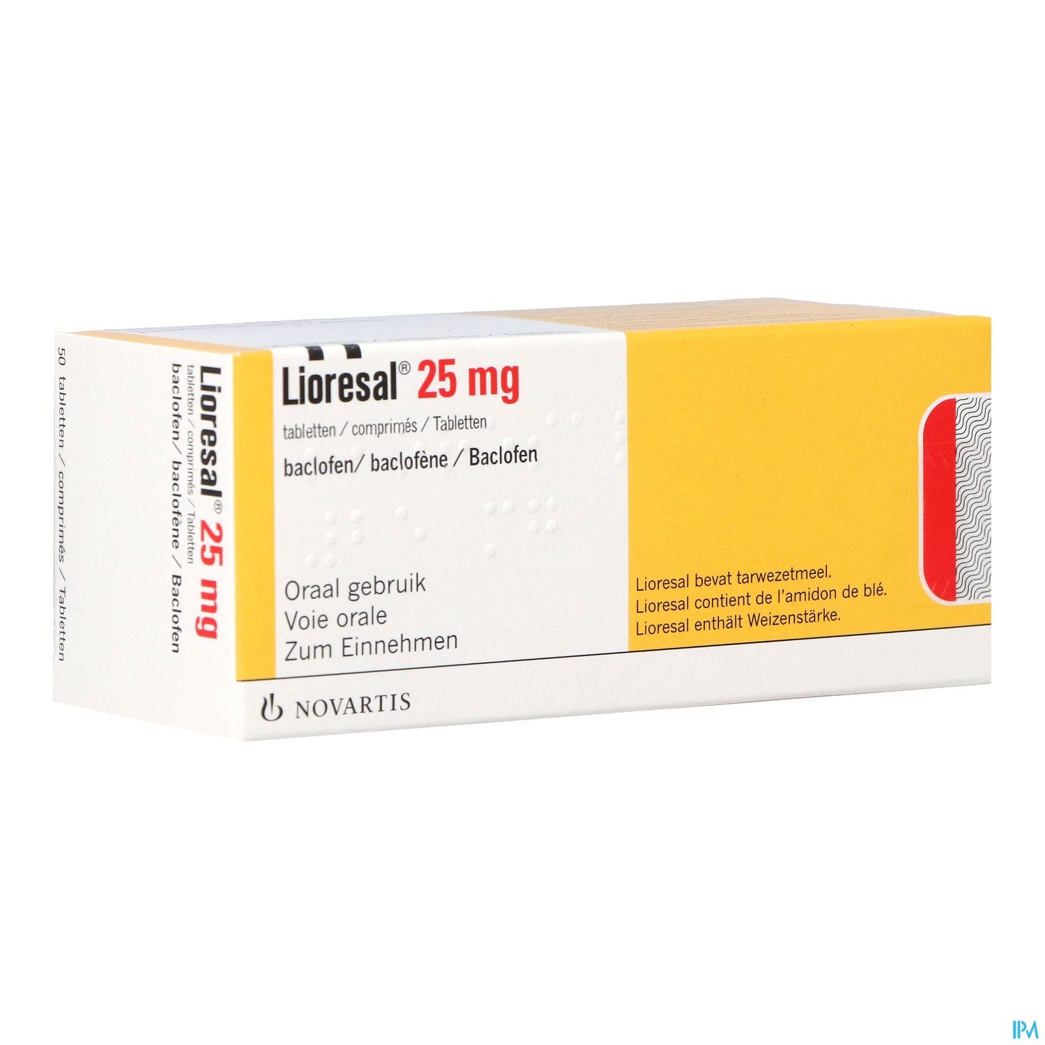 Lioresal De 25 Mg