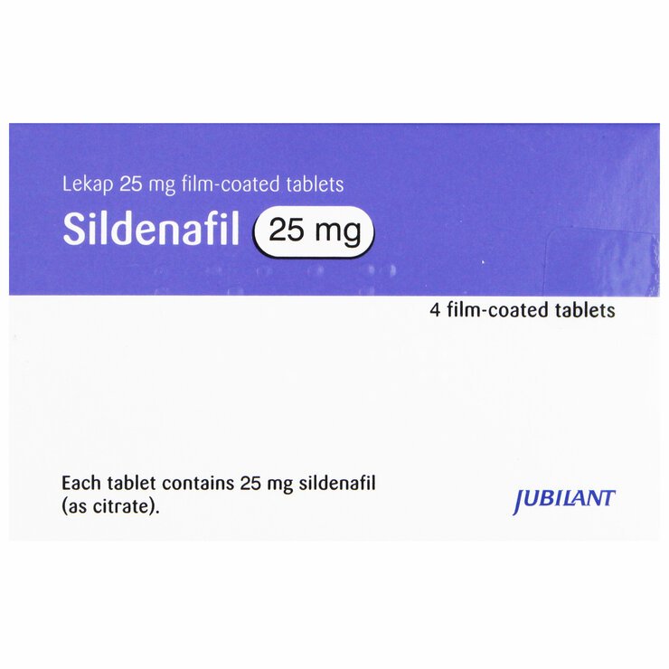 Sildenafil 25 mg mylan