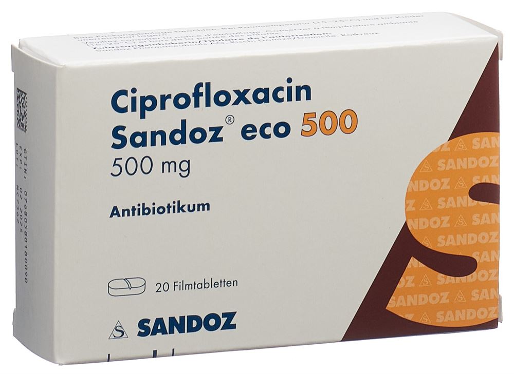 Ciprofloxacin 500 mg er