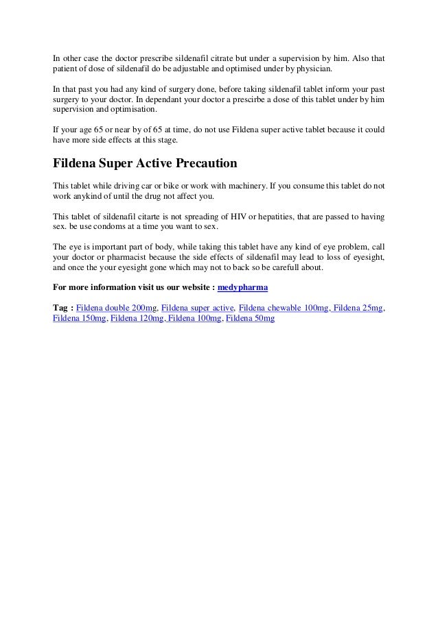 Fildena 100 mg super active