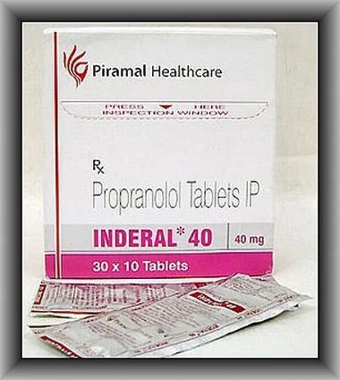 Inderal comprimé 40 mg