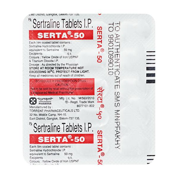 Sertraline 50 Mg Compendium