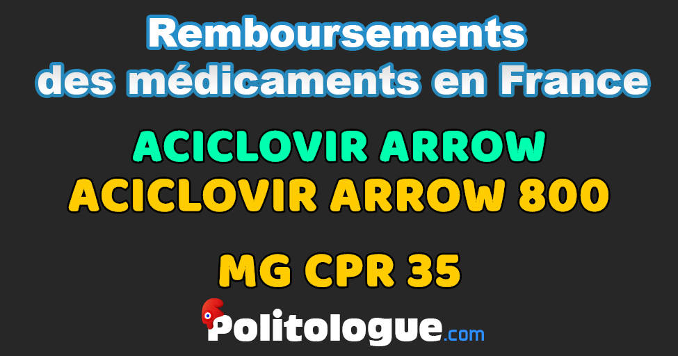Aciclovir 800 prix