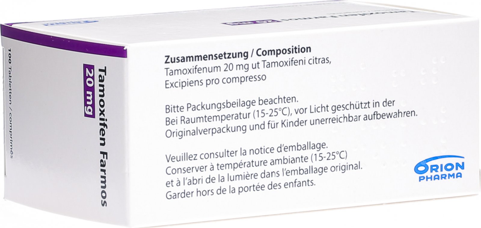 Tamoxifène 20mg