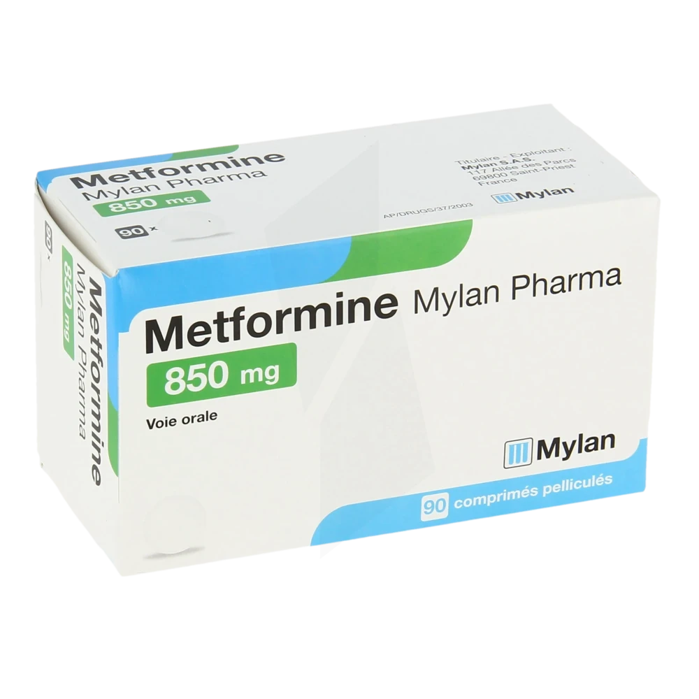 Metformine vente en ligne