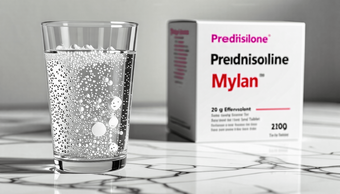 Prednisolone Mylan Générique Solupred
