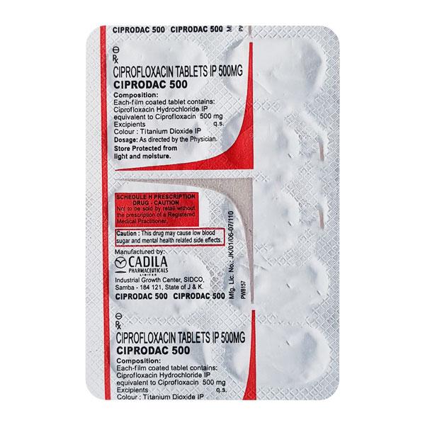 Ciprofloxacin xr 1000 mg