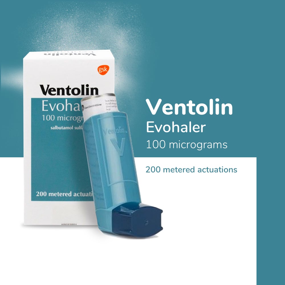 Ventolin Salbutamol Inhaler Online