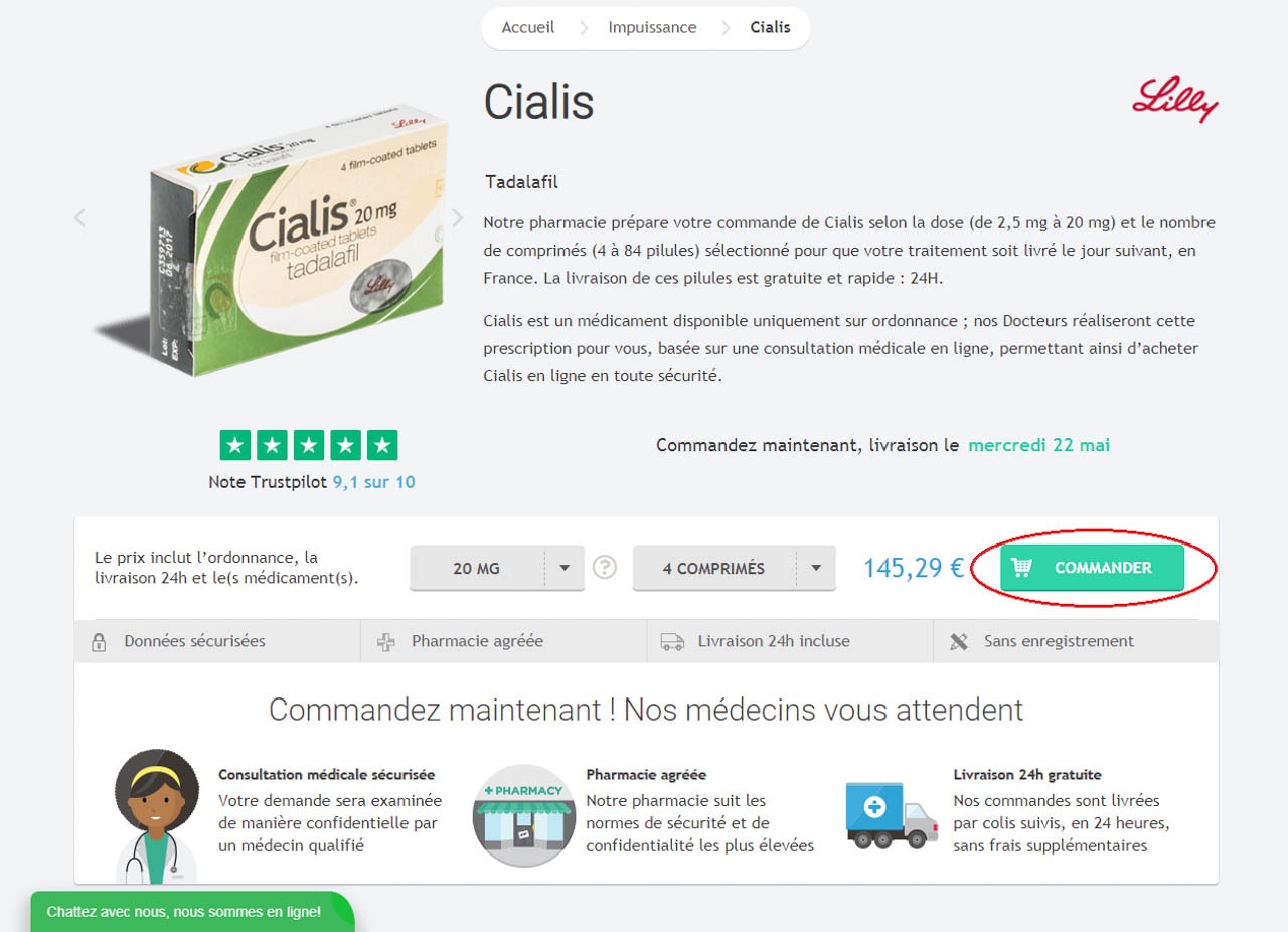 Achat cialis securise