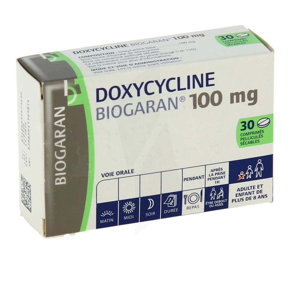 Doxycycline acné prix