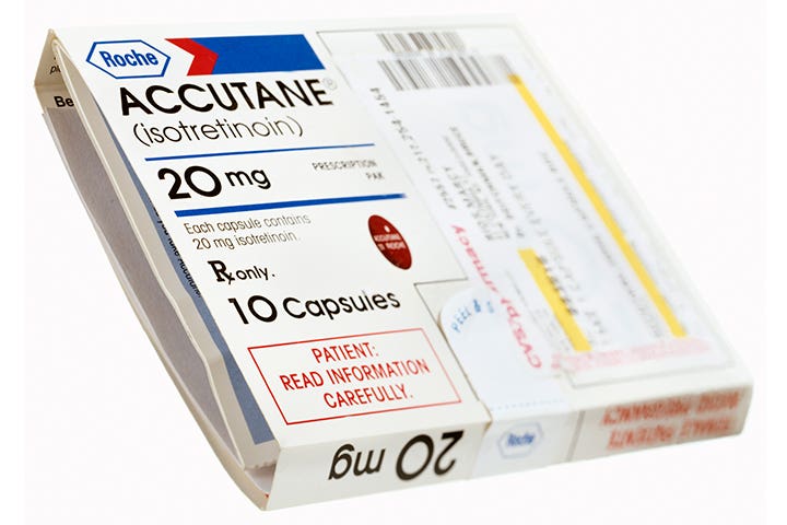 Roaccutane de 10 mg