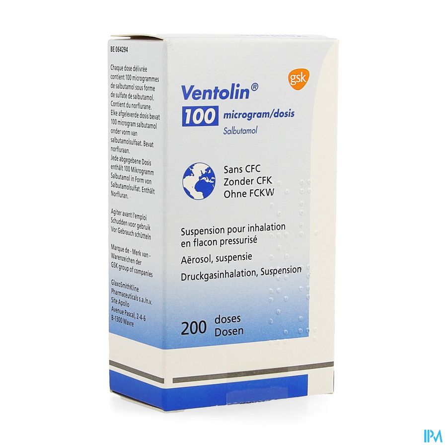 Ventolin Gouttes Prix