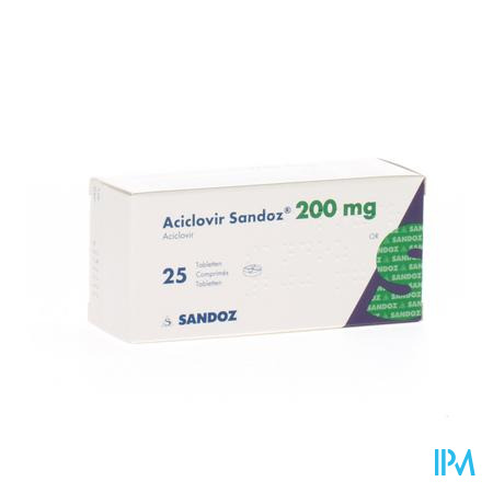 Aciclovir Sandoz 800 Mg Prix Belgique