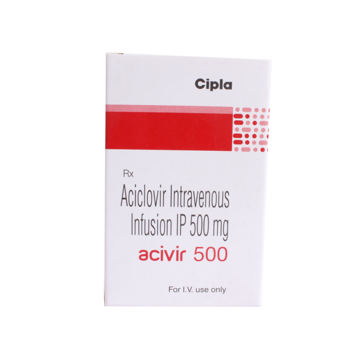 Aciclovir de 500mg