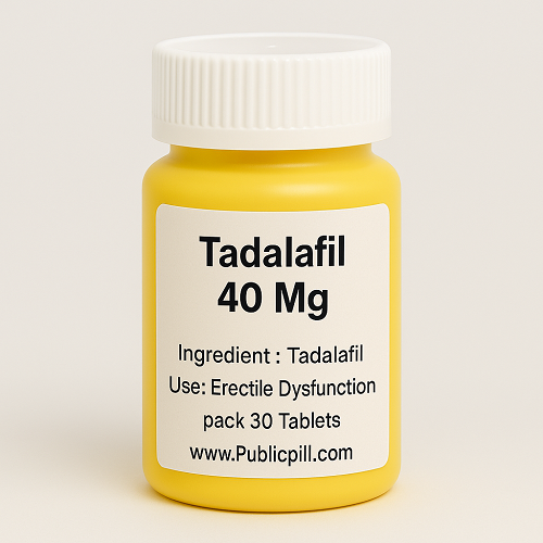 Tadalafil 40 mg troche
