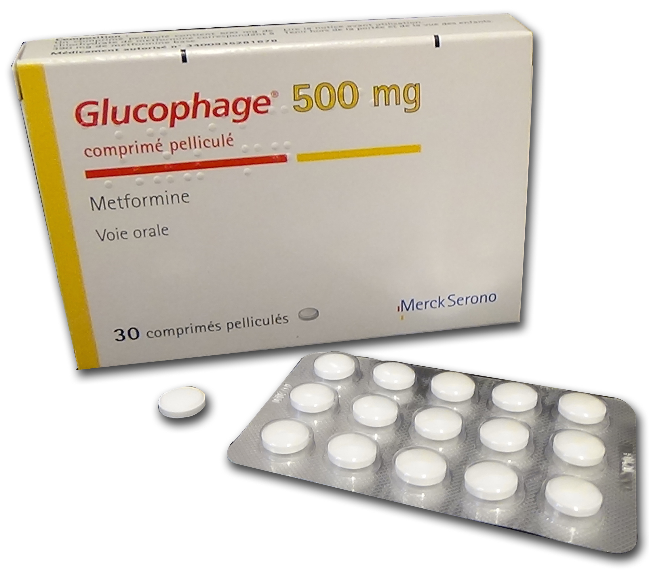metformine 500 mg prix