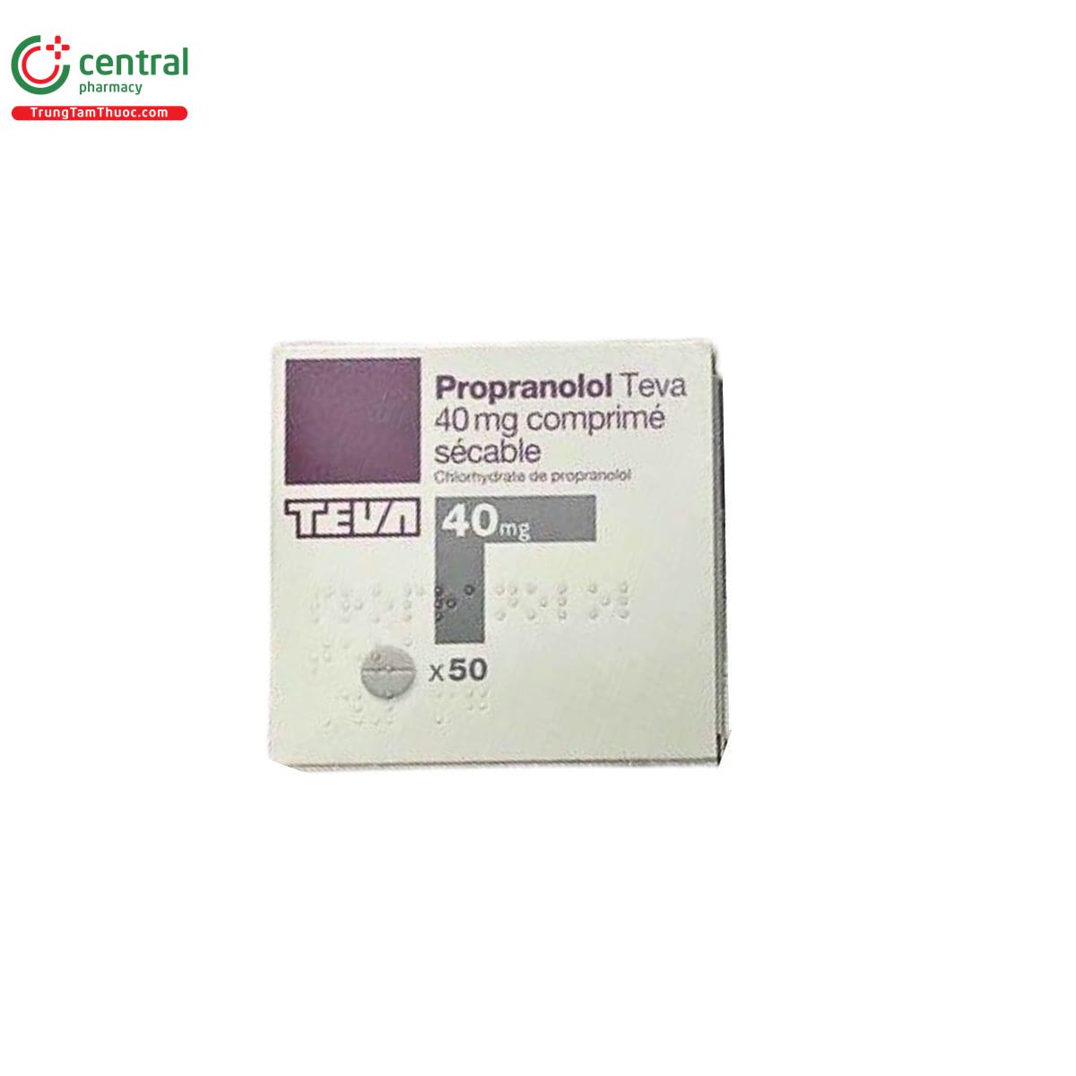 Achat de propranolol