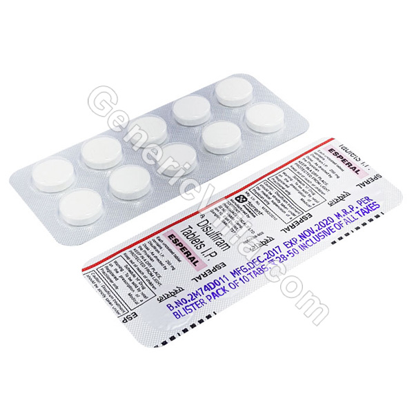 Disulfirame pilule