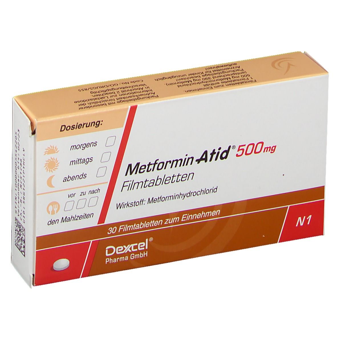Metformine 500 mg generique