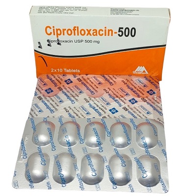 ciprofloxacin 500 mg iv
