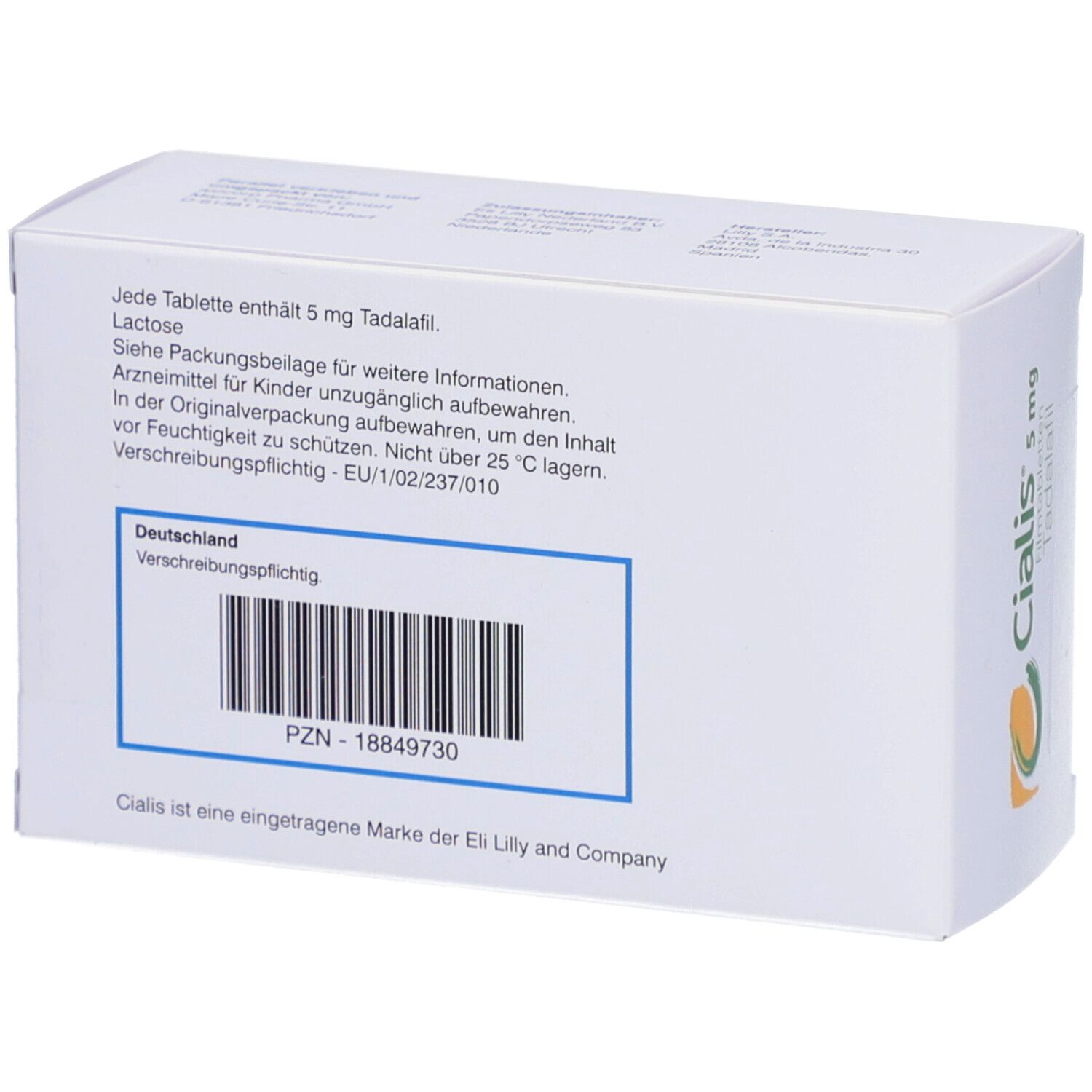 Cialis 2 x 5mg