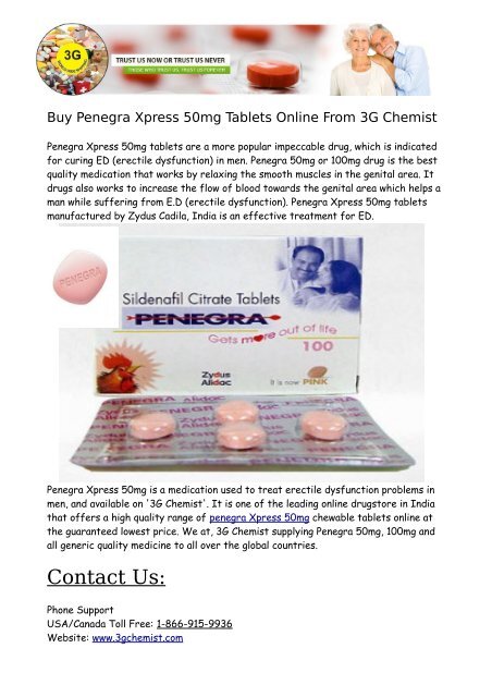 penegra xpress 50mg
