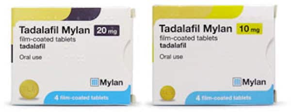 Tadalafil mylan 40 mg
