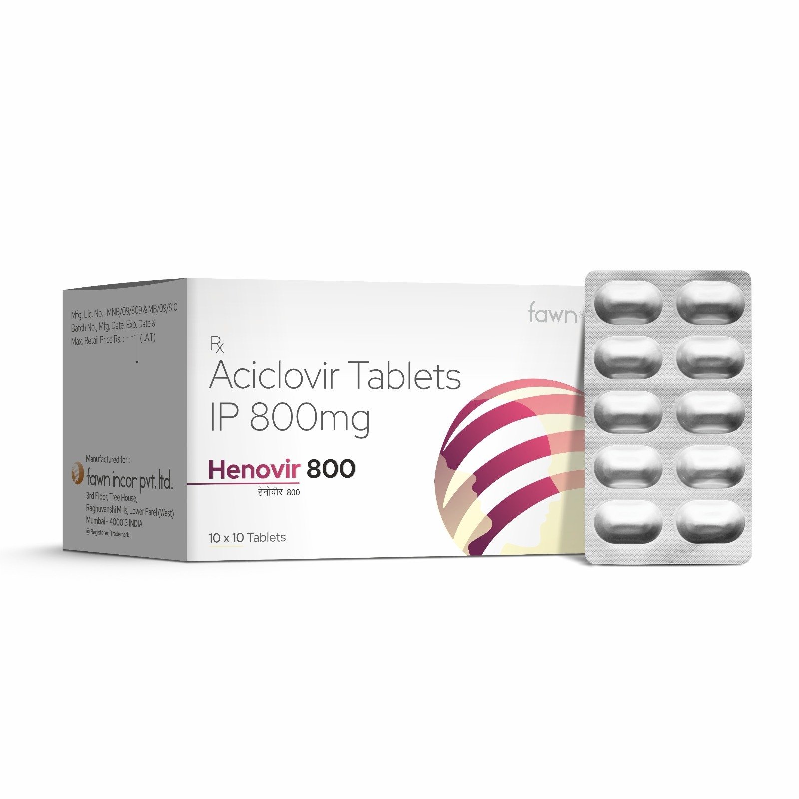 Acyclovir 800mg