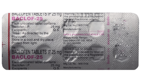 Baclofène 25mg online