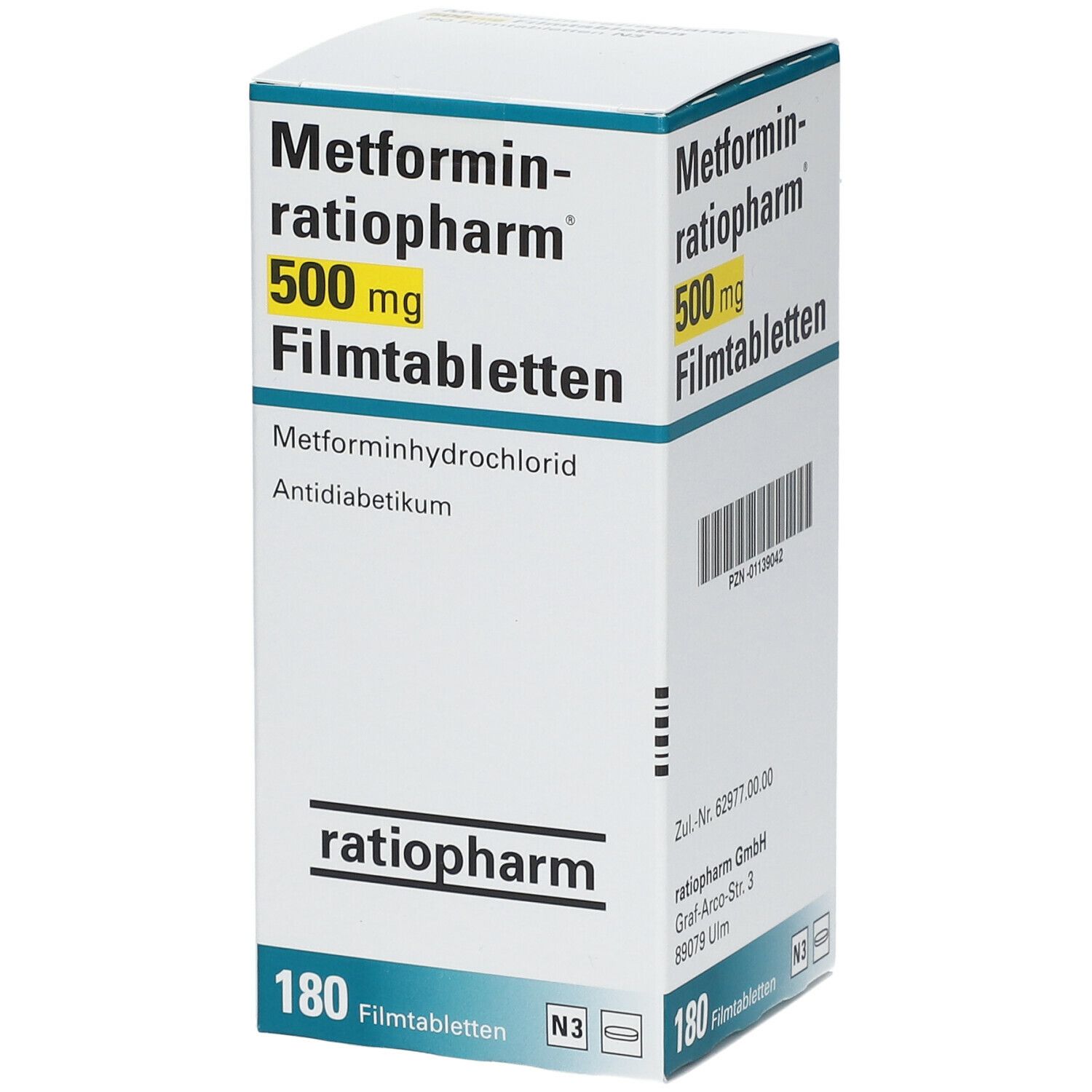 Metformine 500 Prix