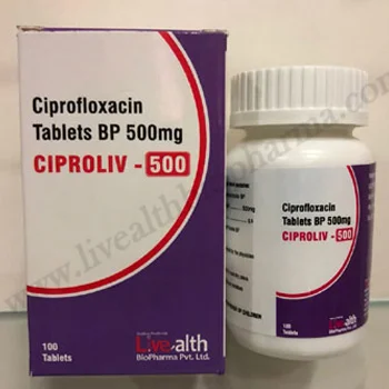ciprofloxacin hcl 1000 mg