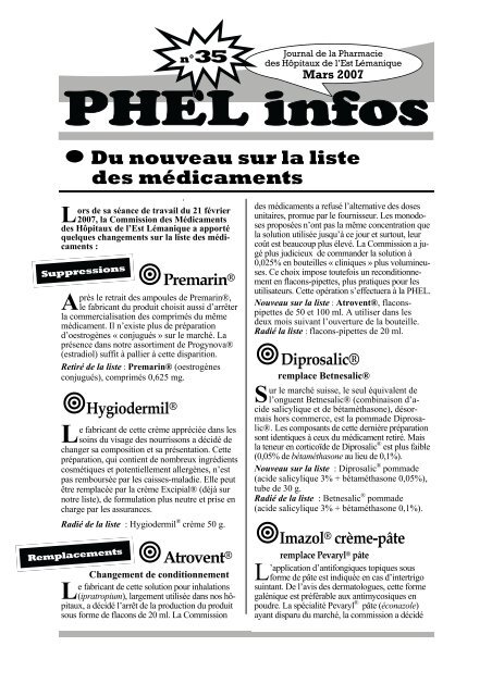 Prix pour premarin